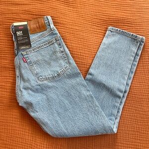 Levi's 501 Skinny High Rise 24x28